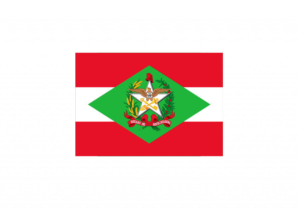 Bandeira do estado de Santa Catarina