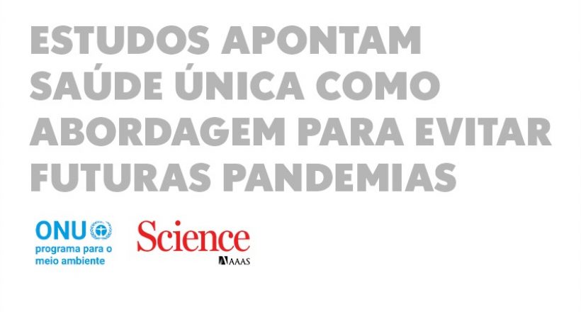 Estudos apontam Saúde Única como abordagem para evitar futuras pandemias