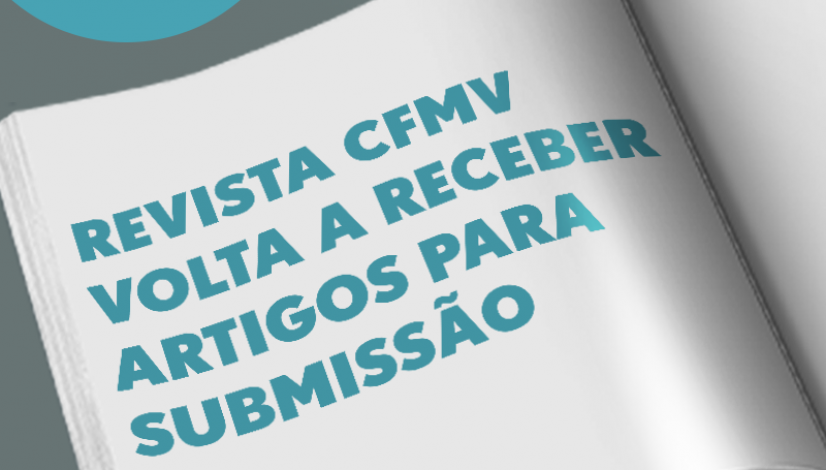 Revista CFMV volta a receber artigos