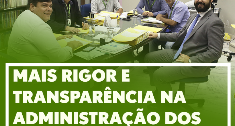 Mais rigor e transparência na administração dos recursos financeiros do CFMV