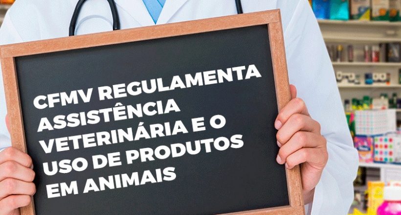 CFMV regulamenta assistência veterinária e o uso de produtos em animais