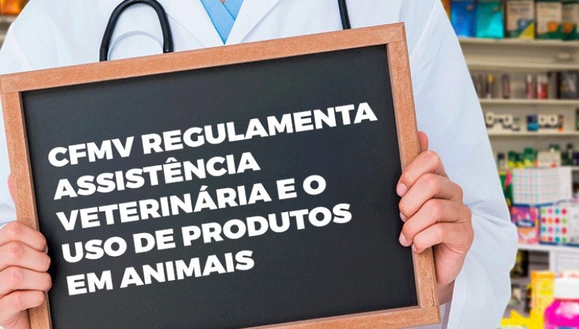 CFMV regulamenta assistência veterinária e o uso de produtos em animais