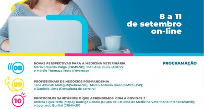 4ª Semana do Médico-veterinário do CRMV-SP foca o mercado no pós-pandemia