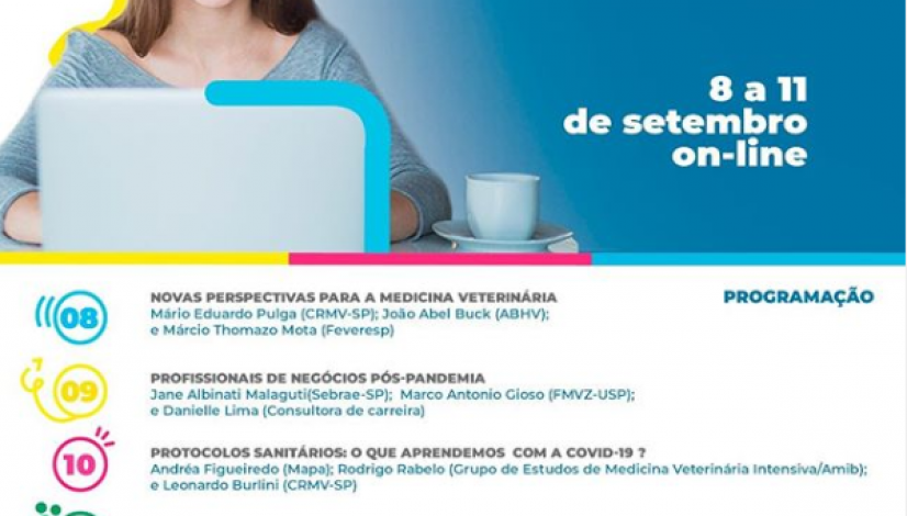 4ª Semana do Médico-veterinário do CRMV-SP foca o mercado no pós-pandemia