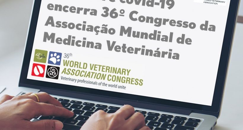 Live sobre covid-19 encerra 36º Congresso da Associação Mundial de Medicina Veterinária