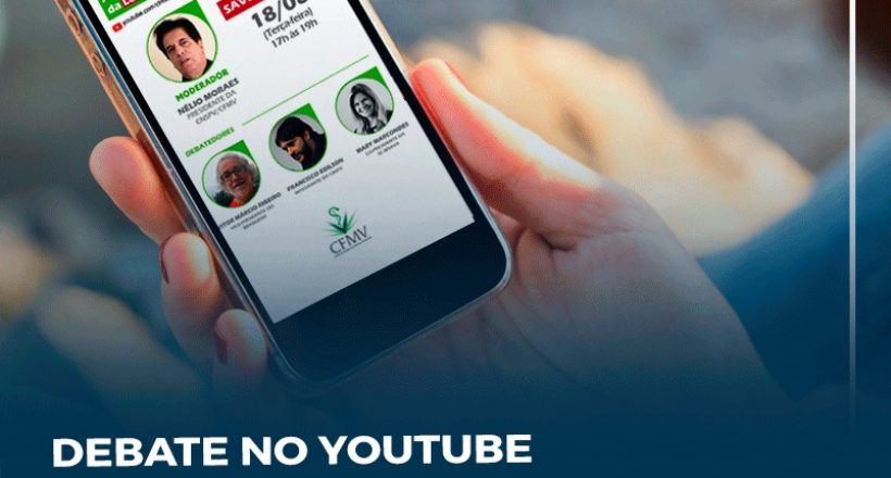 Debate no canal do CFMV no YouTube celebra Semana Nacional do Controle e Prevenção à Leishmaniose