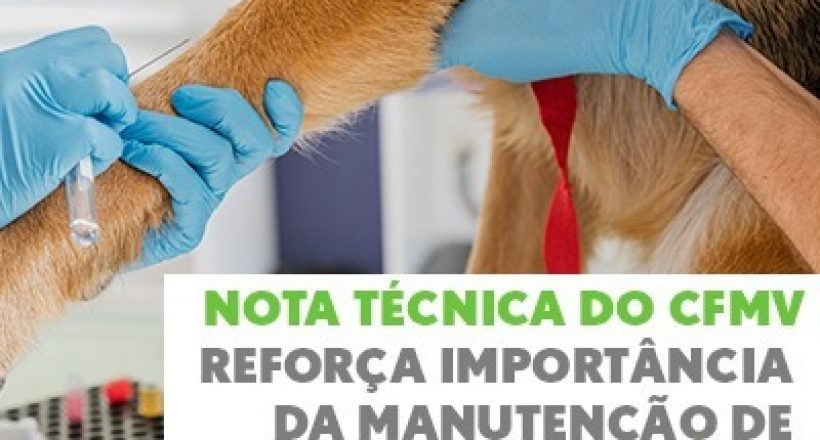 Nota Técnica do CFMV reforça importância da manutenção de serviços veterinários