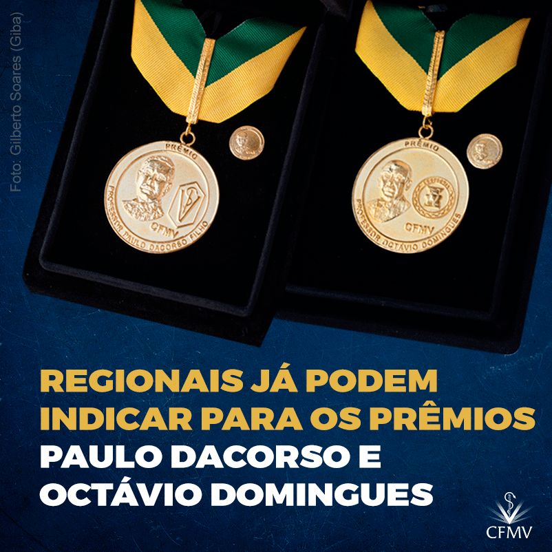 Regionais já podem fazer indicações aos prêmios Paulo Dacorso e Octávio Domingues