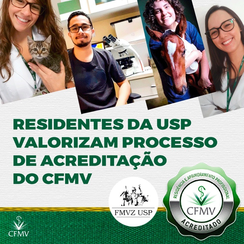 Residentes da USP valorizam processo de acreditação do CFMV