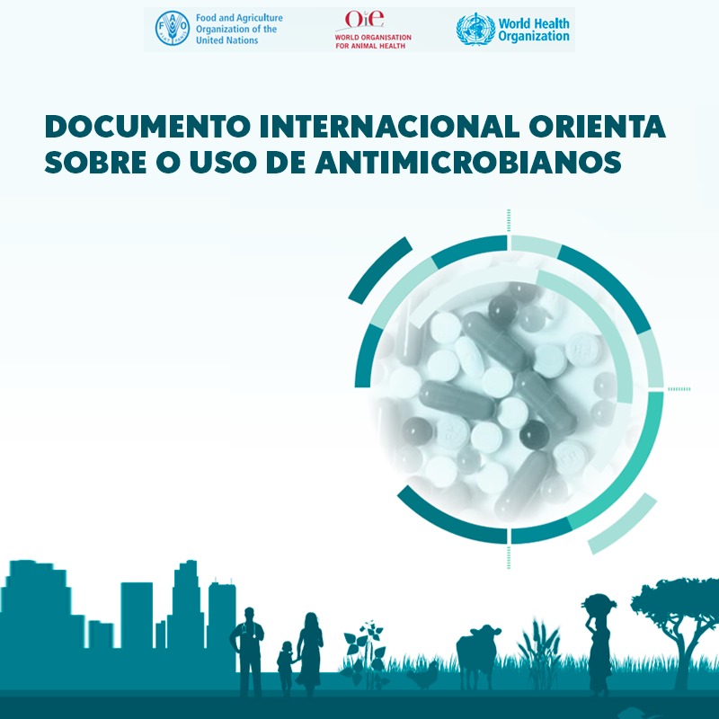 Documento internacional orienta sobre o uso de antimicrobianos