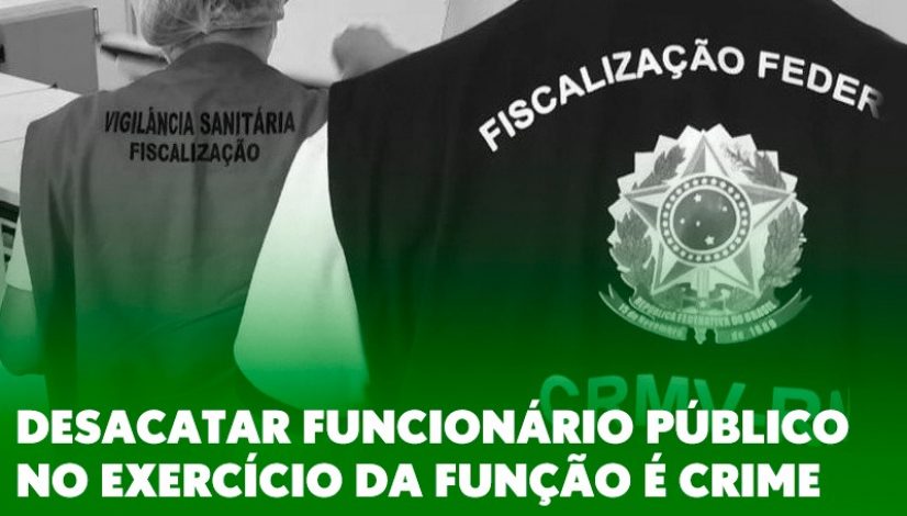 Desacatar funcionário público no exercício da função é crime