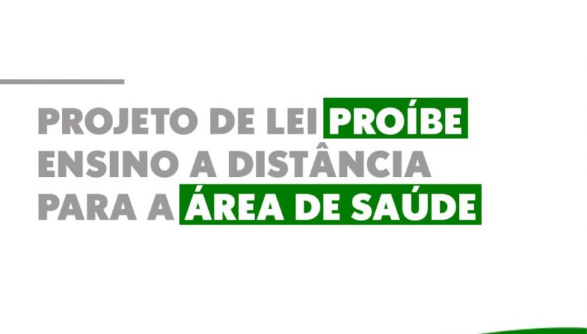 Projeto de lei proíbe ensino a distância para a área de saúde