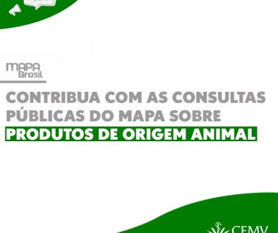 Contribua com as consultas públicas do Mapa sobre produtos de origem animal