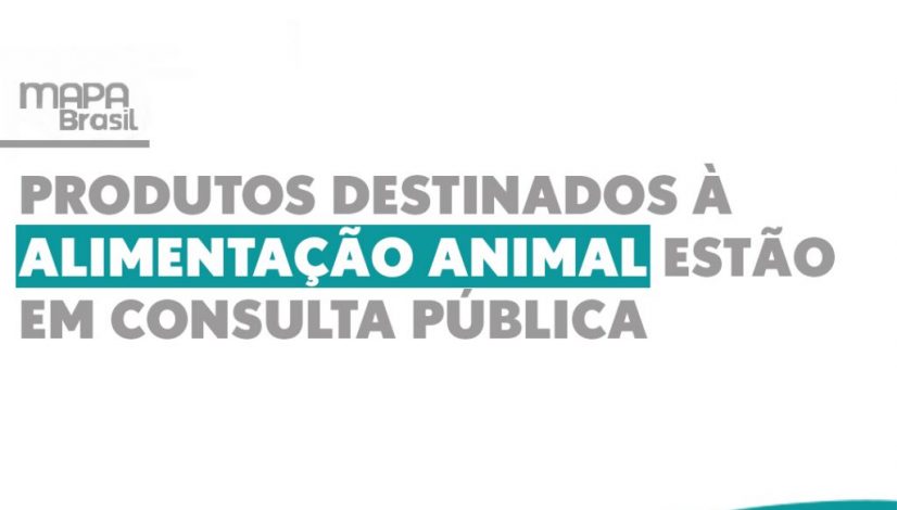Produtos destinados à alimentação animal estão em consulta pública