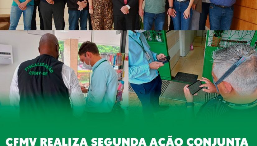 CFMV realiza segunda ação conjunta com regionais para testar sistema on-line de fiscalização