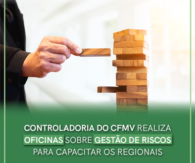 Controladoria do CFMV realiza oficinas sobre gestão de riscos para capacitar os regionais