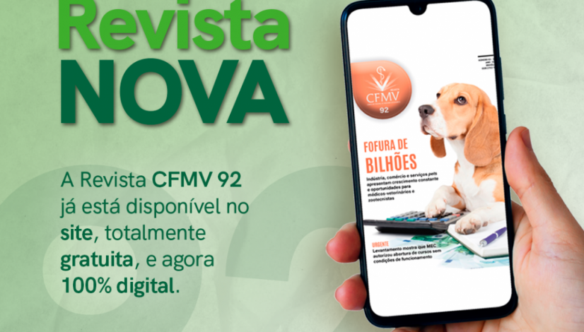 Revista CFMV 92 está no ar