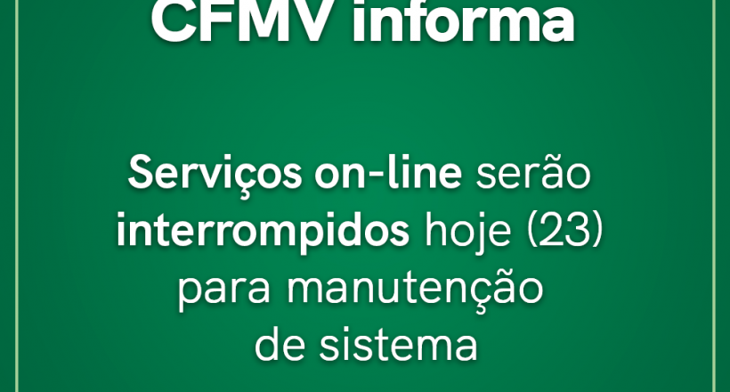 serviços interrompidos