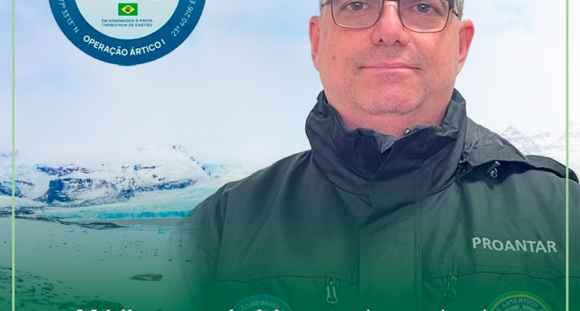 Médico-veterinário estará na primeira expedição do Brasil ao Ártico