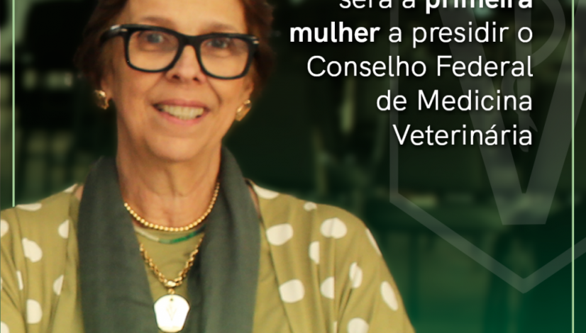 Ana Elisa Almeida será a primeira mulher a presidir o Conselho Federal de Medicina Veterinária