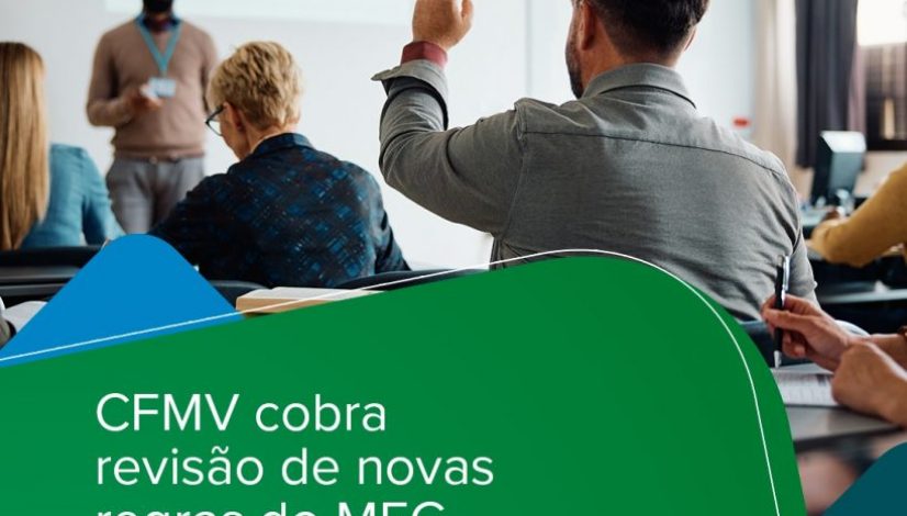 CFMV cobra revisão de novas regras do MEC sobre EaD e insiste: “prática não se ensina por vídeo”